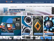 Tablet Screenshot of microfuturo.com
